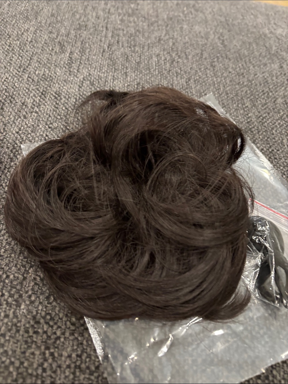 Large messy bun hairpiece